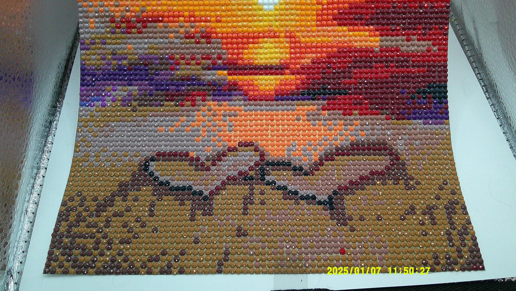 Sunset Heart by the Sea