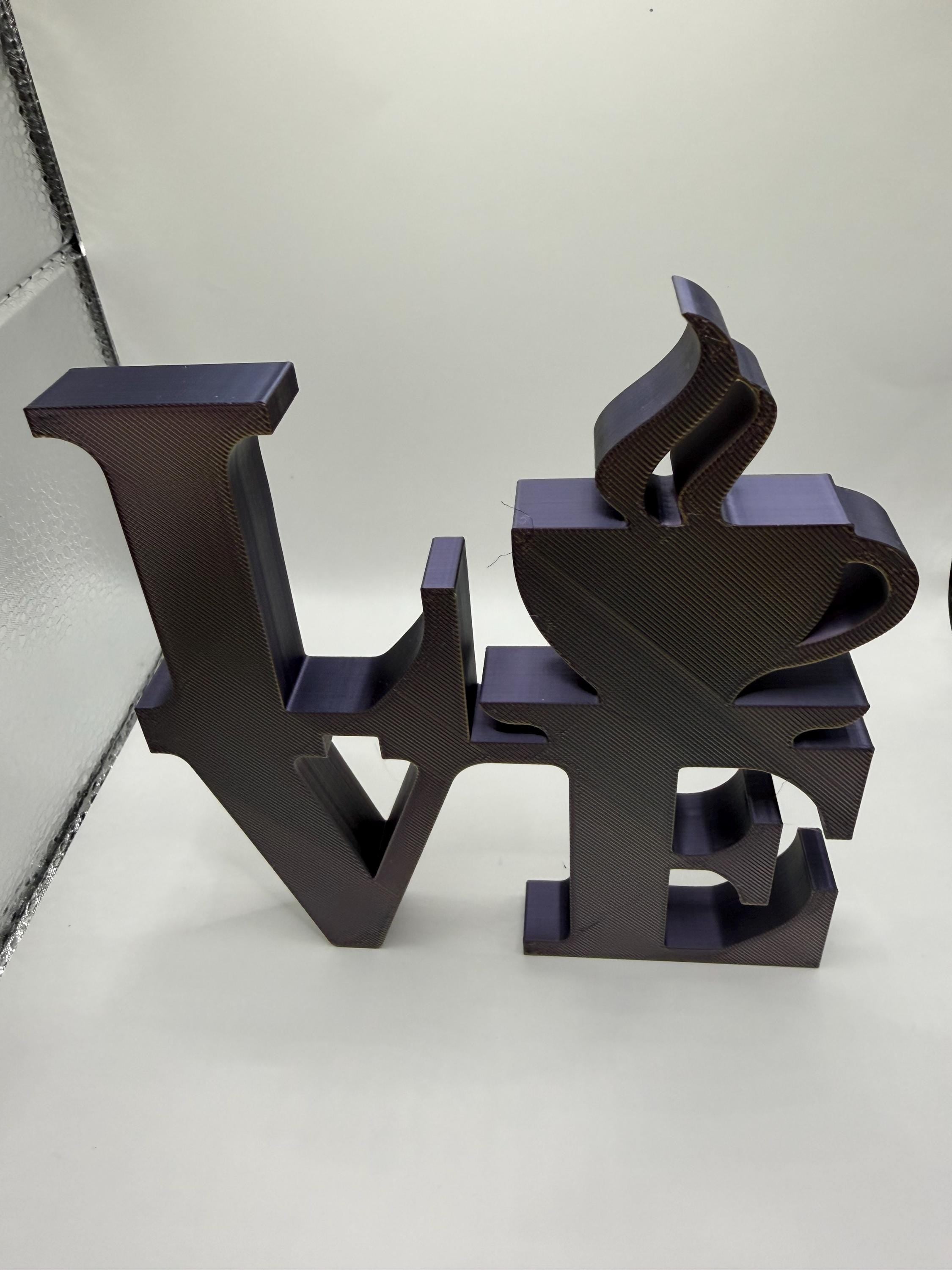 3D Printed Love Coffee Kitchen Sign