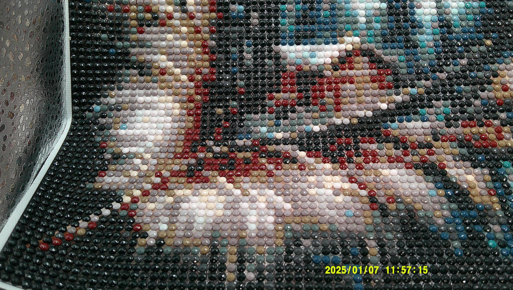 Celestial Feather and Forest Cabin Diamond Art