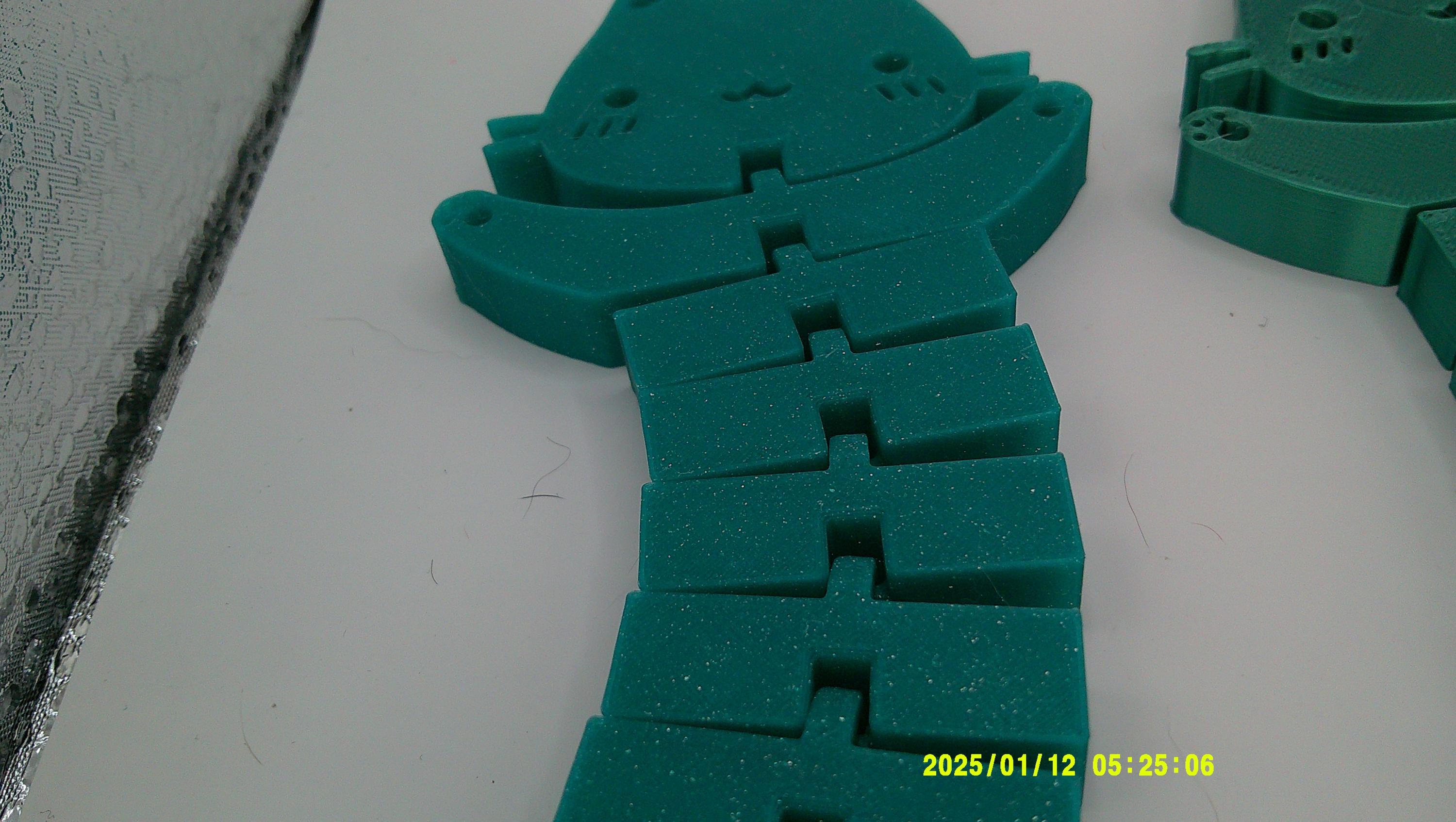 3D Printed Wiggle‑Joint Cat | Single Fidget Kitty
