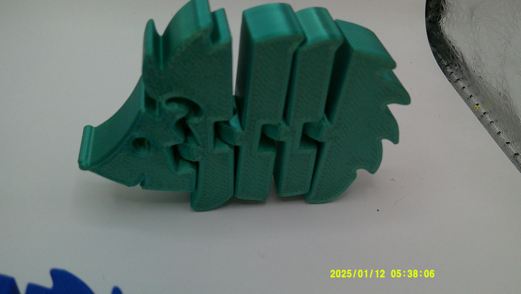 Hedgehog Buddy, Wiggly 3D Printed Critter