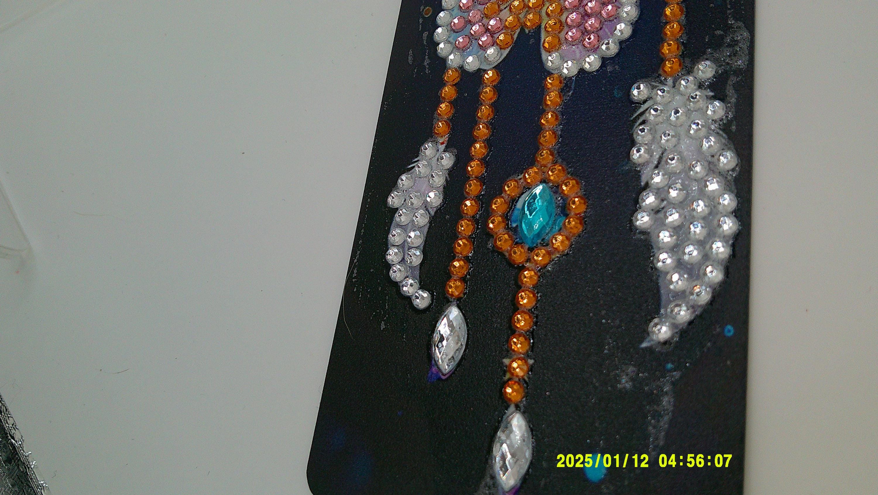 Dreamcatcher Diamond Art Bookmark | Sparkling Rhinestone Feathers & Butterflies