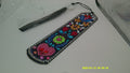 Colorful Floral Diamond Art Bookmark | Vibrant Rhinestone Mosaic