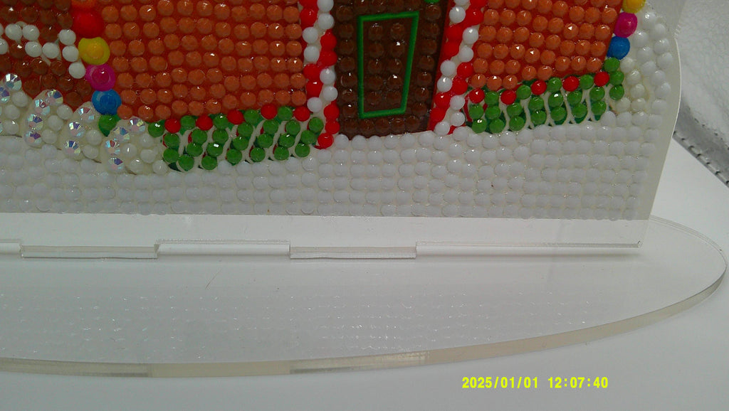 Gingerbread Candy Cottage Diamond Art