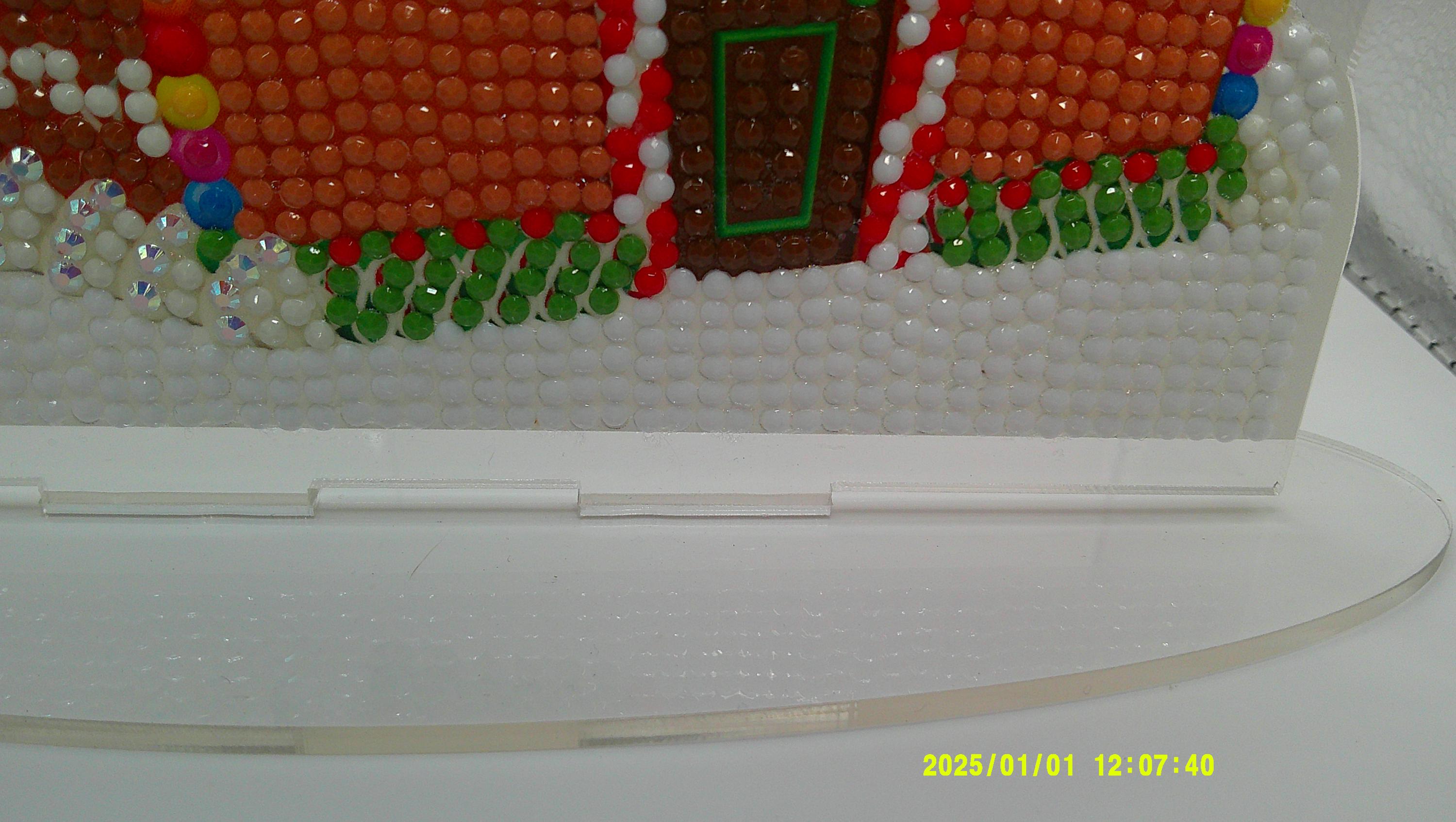 Gingerbread Candy Cottage Diamond Art