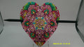 Pastel Mandala Heart Diamond Art Hair Clip