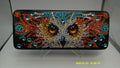 Jeweled Owl Diamond Art Eye Glass Case