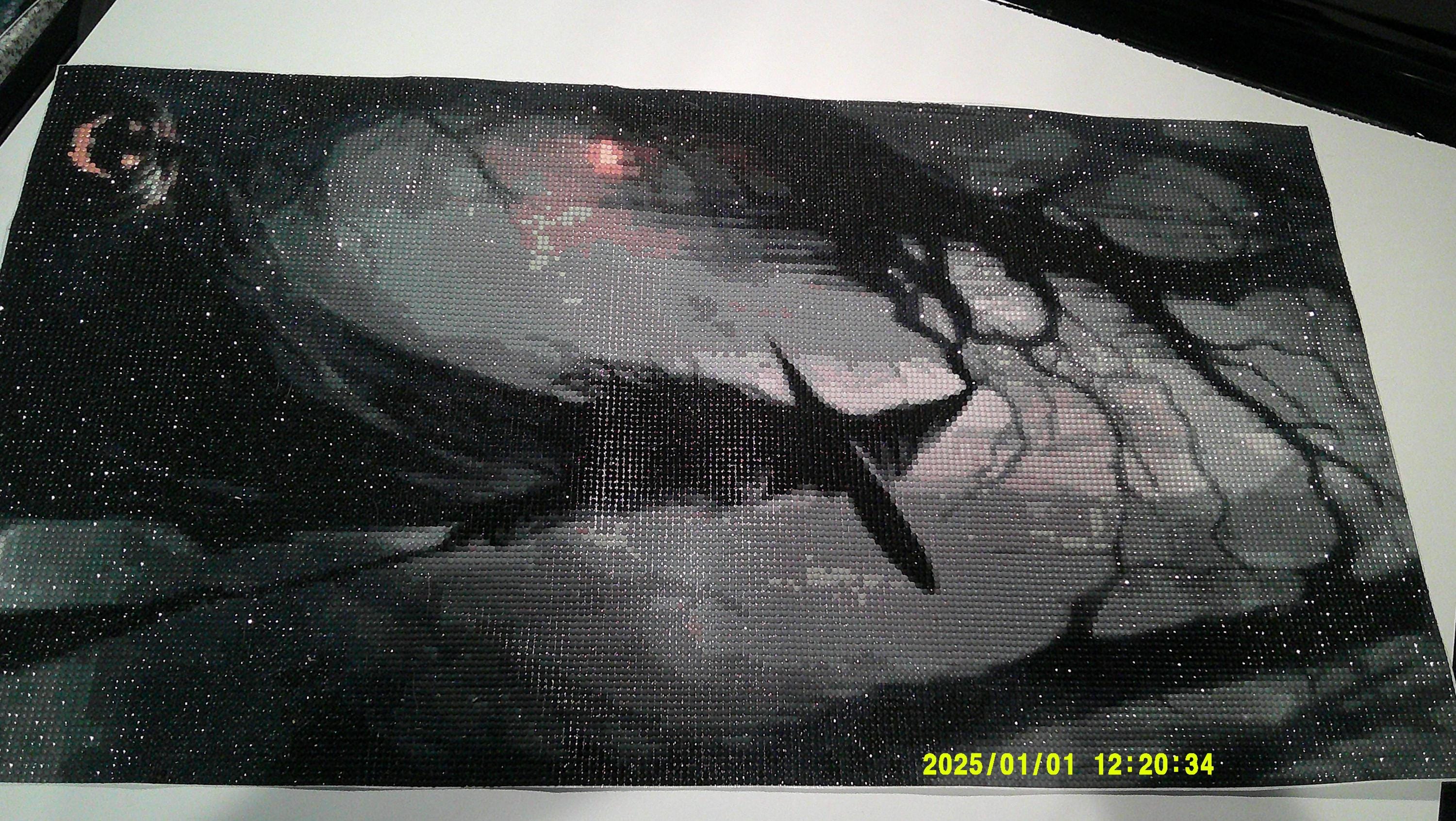 Shadowed Witch Silhouette Diamond Art