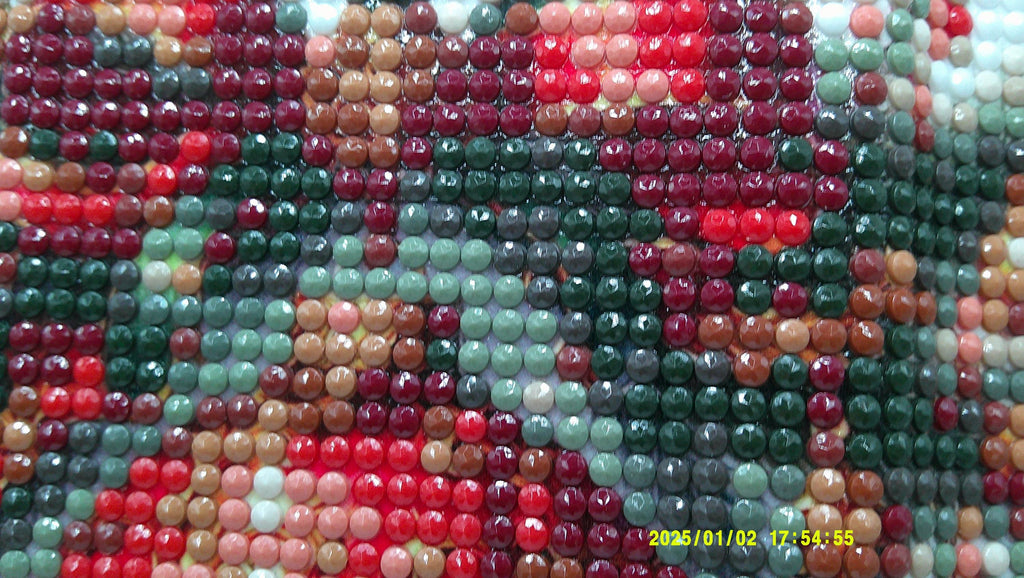 Festive Ribboned Ornament Diamond Art Painting