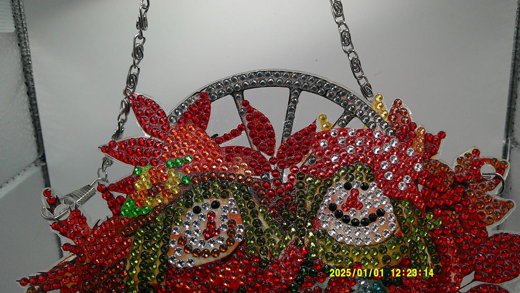 Cheerful Autumn Welcome Watering Can