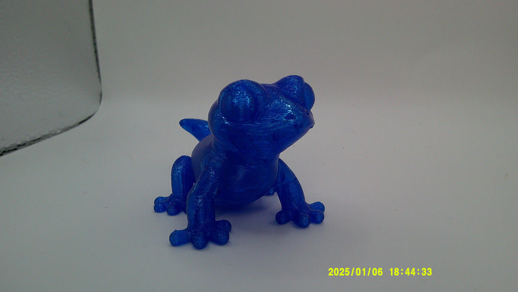 Blueberry Gecko Buddy - 3D Printed
