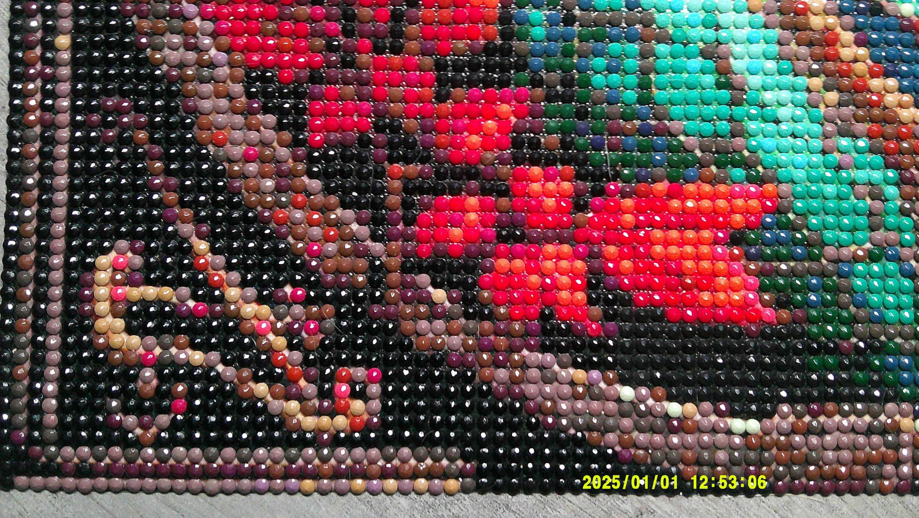 Crimson Leaves & Curled Dragon – Diamond Art Fantasy