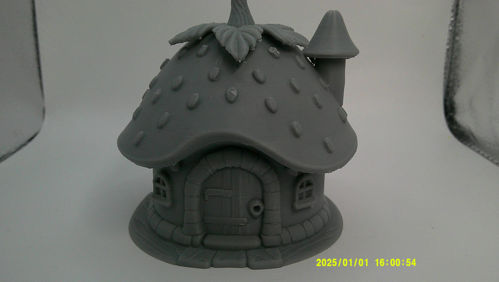 3D Printed Whimsical Fairy Village Mini Houses