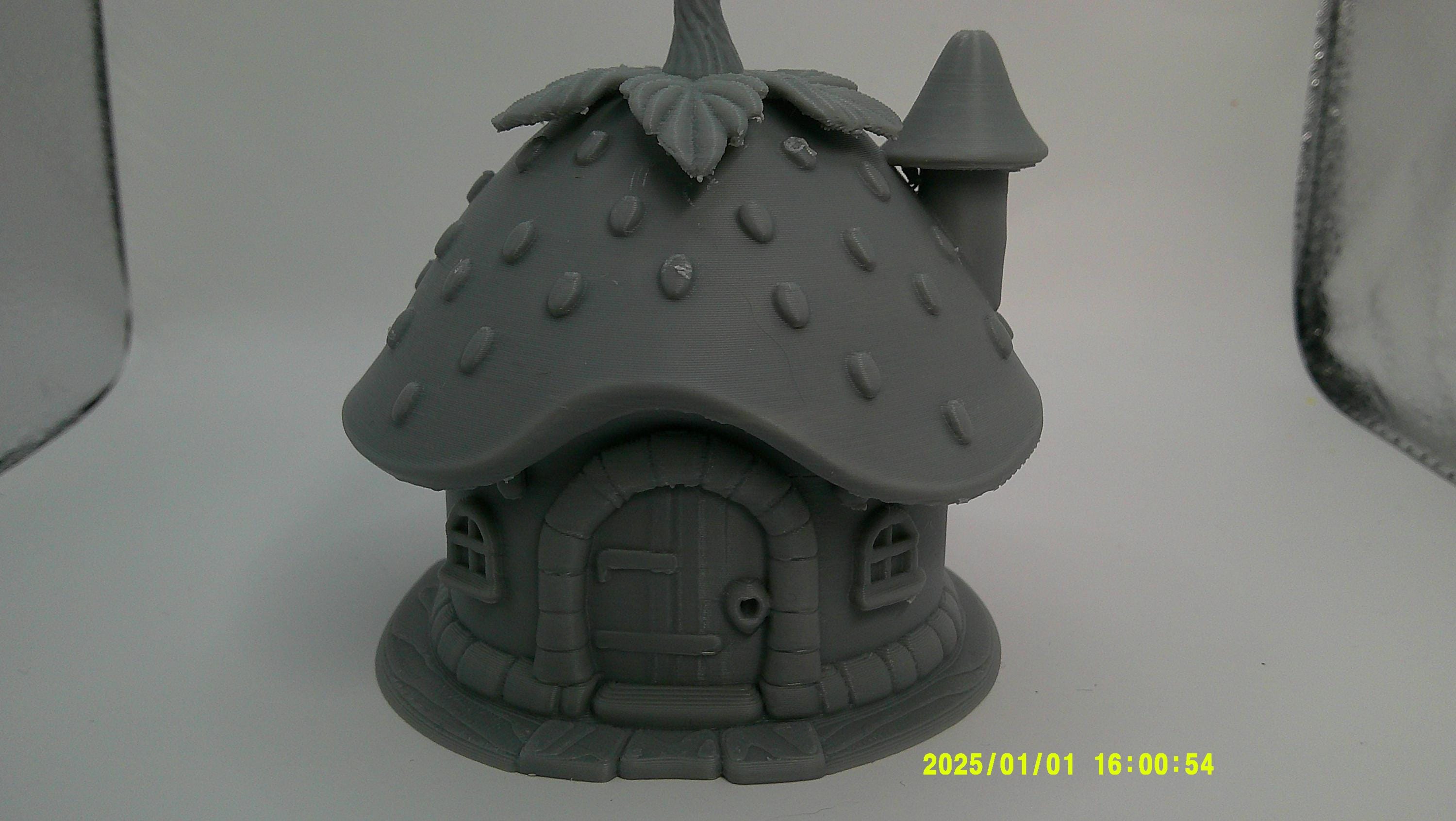 3D Printed Whimsical Fairy Village Mini Houses