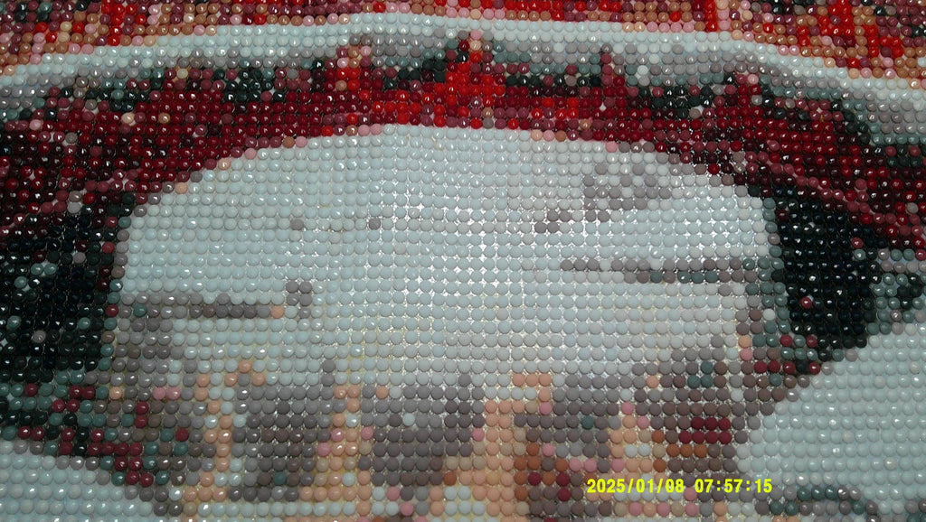 Horse‑Drawn Sleigh on Snowy Bridge | Winter Diamond Art Wall Decor