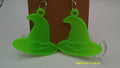 Spellbound Earrings – 3D Printed Witch Hat Dangles