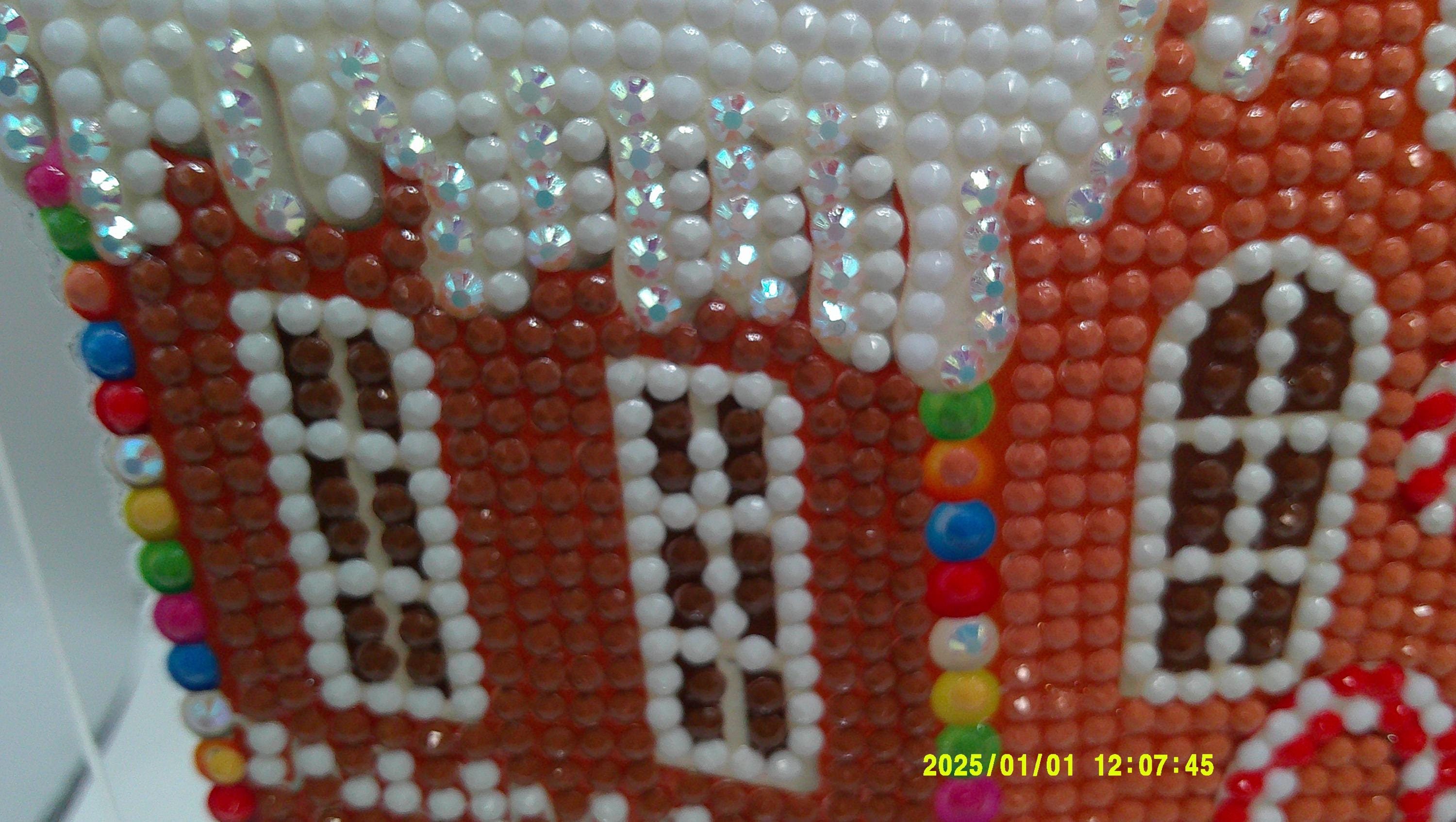 Gingerbread Candy Cottage Diamond Art