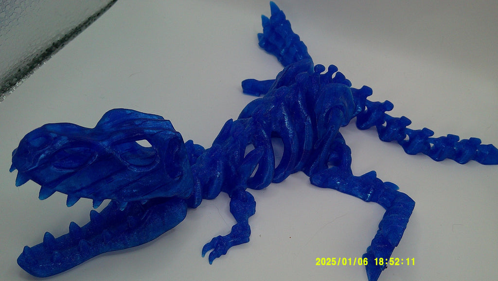 Articulated T‑Rex Skeleton with Moving Jaw
