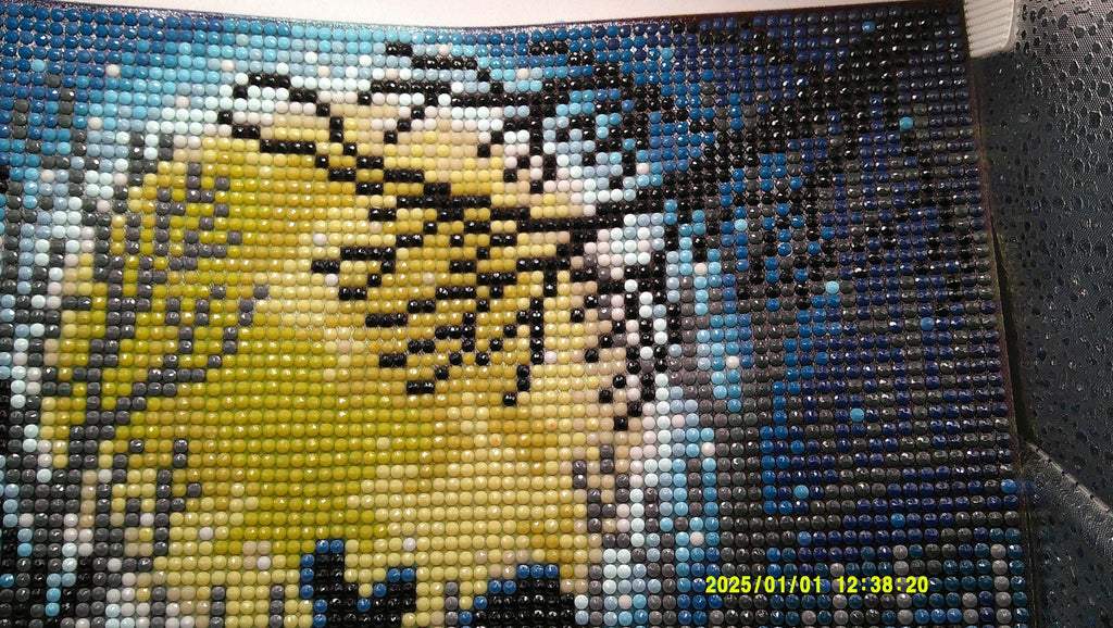 Haunted Graveyard Diamond Painting with Glowing Moon
