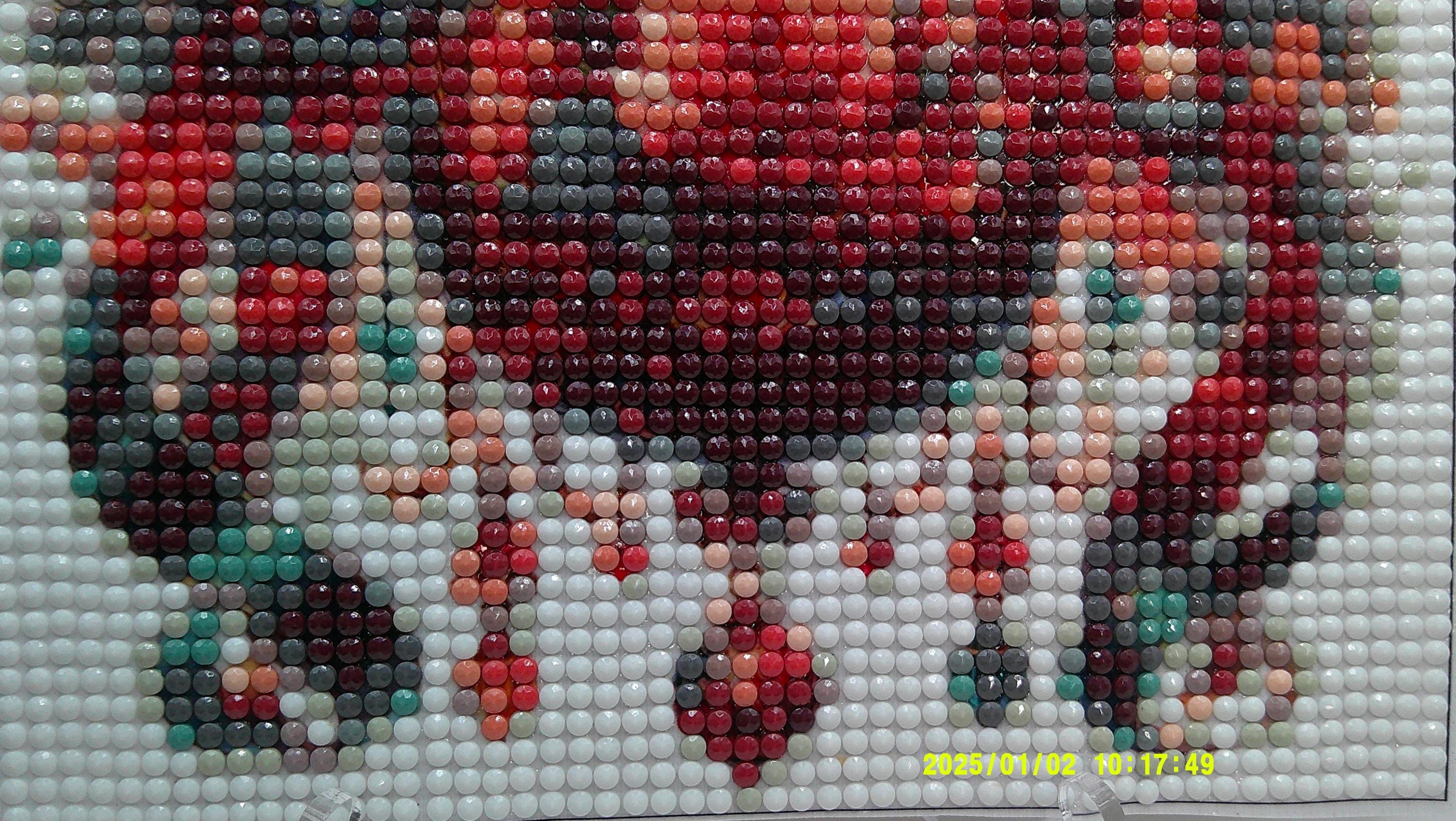 Holiday Bloom Ornament Diamond Art