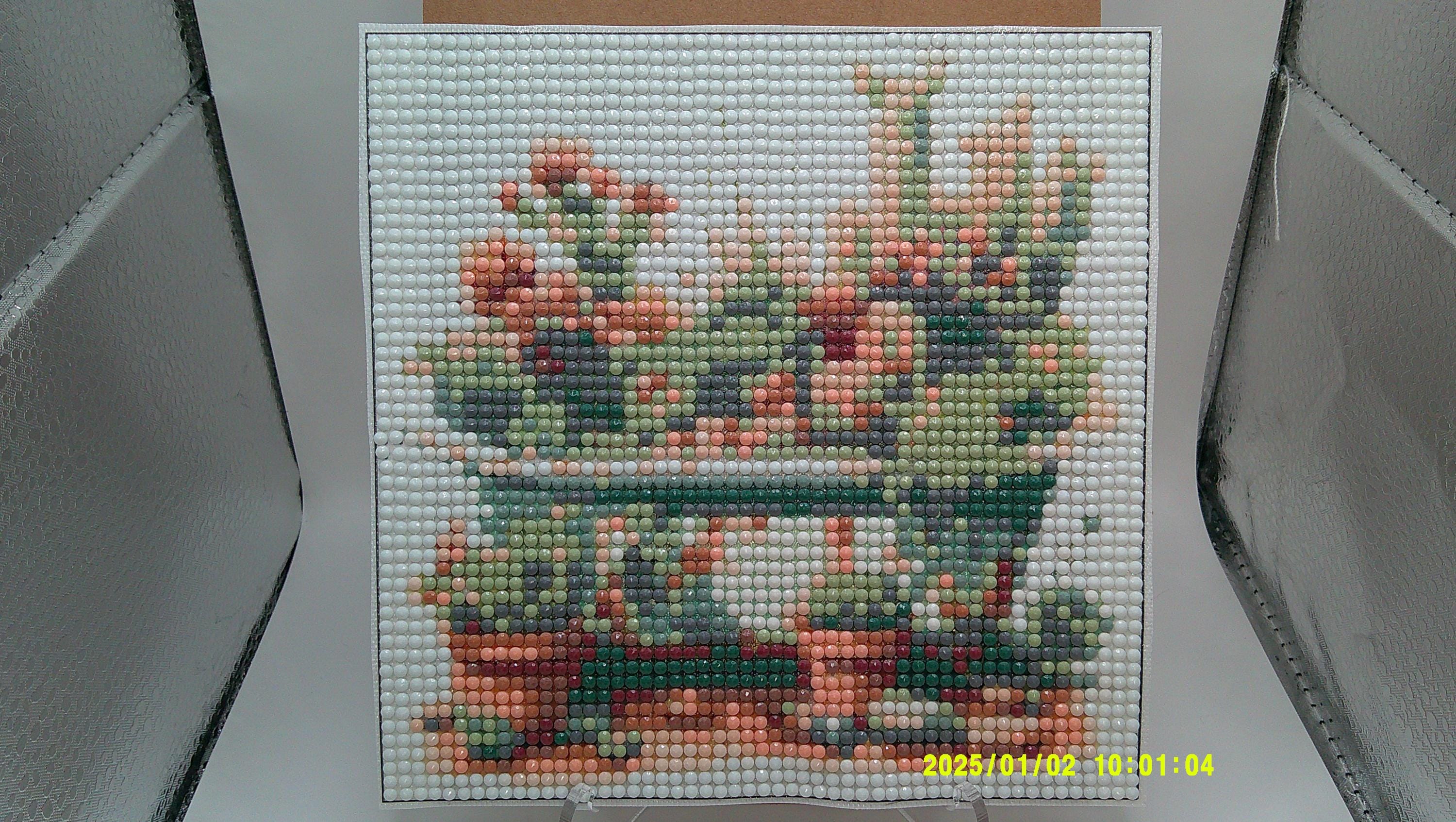 Blooming Tub Garden Diamond Art Painting