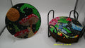 Enchanted Woodland Coaster Set – Diamond Art Mushrooms & Butterflies