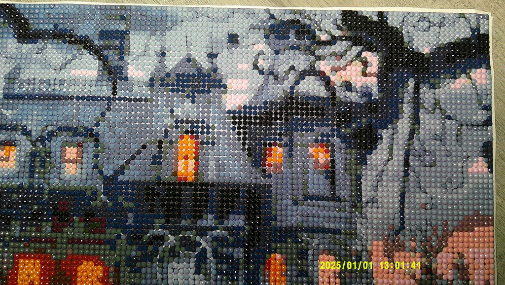 Midnight Mansion – Diamond Art Halloween Scene