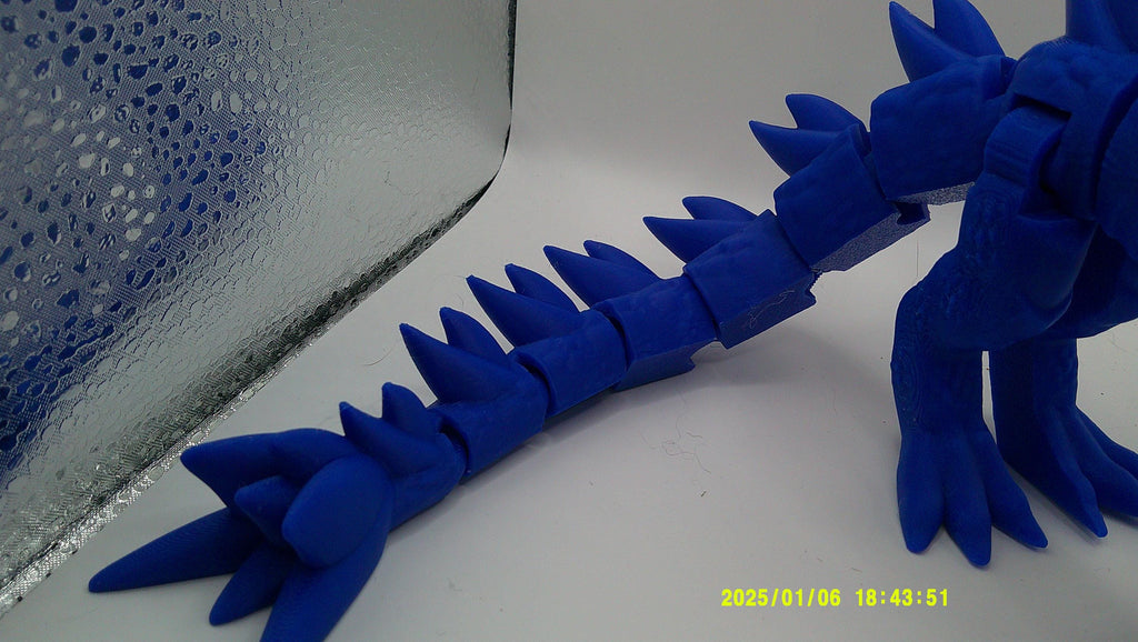 3D Printed Sapphire Spine Dragon