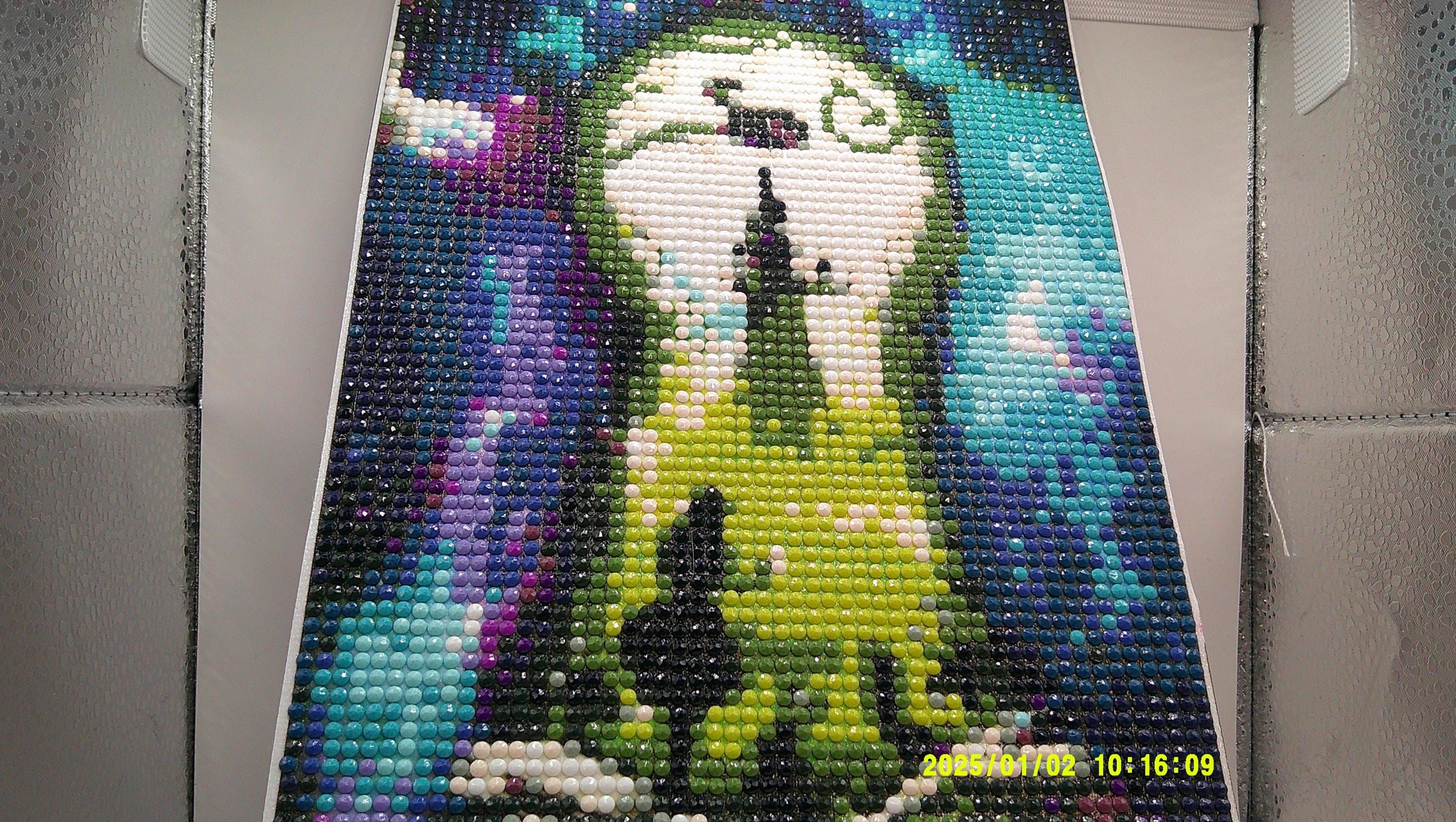 Alice Through the Keyhole Diamond Art