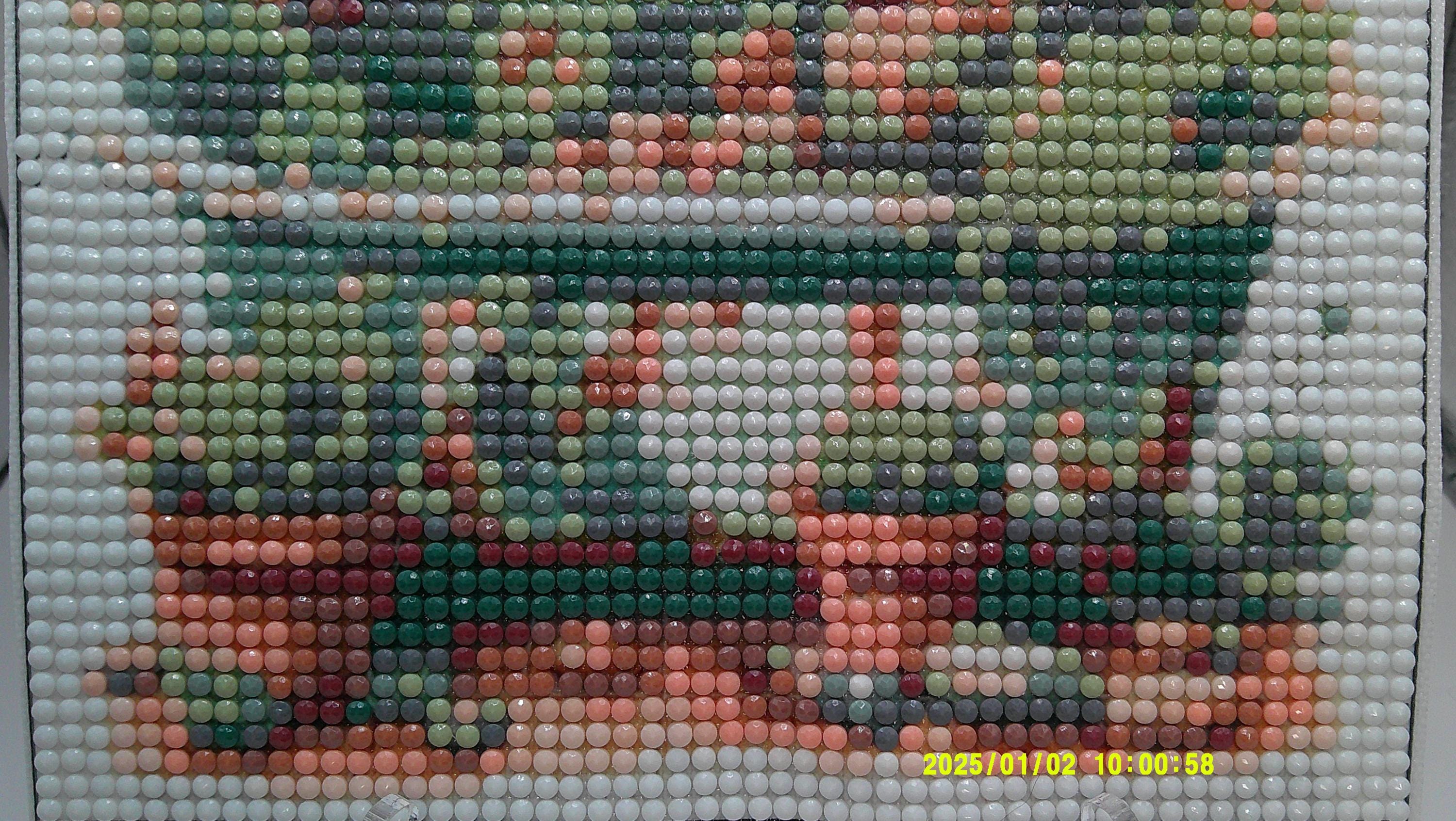 Blooming Tub Garden Diamond Art Painting