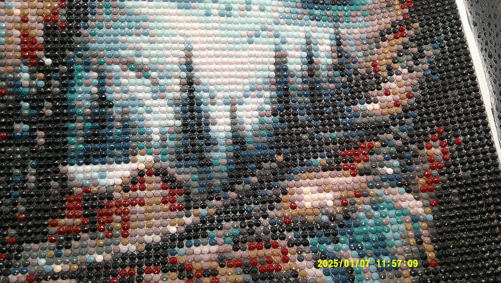 Celestial Feather and Forest Cabin Diamond Art