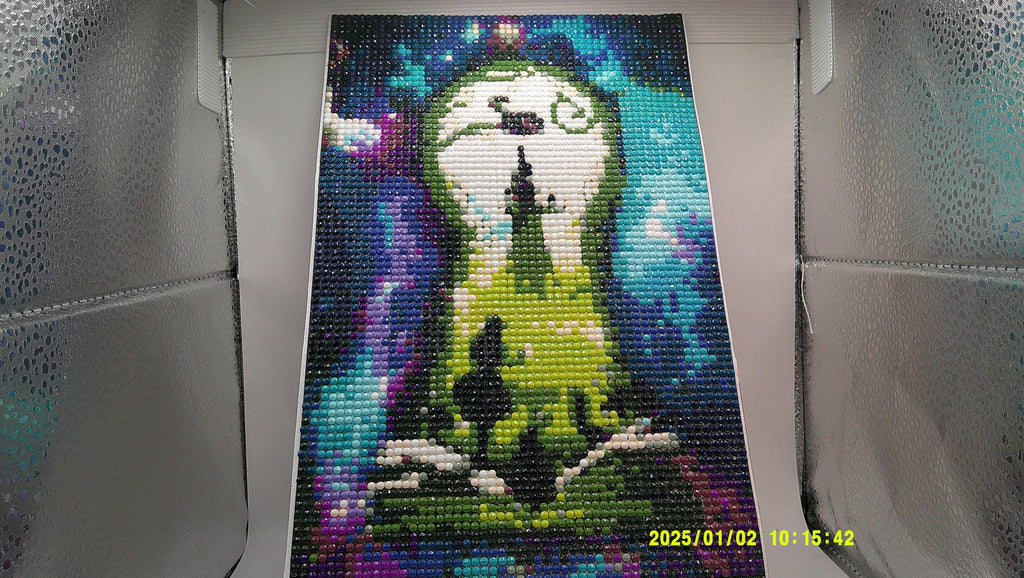 Alice Through the Keyhole Diamond Art