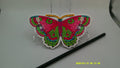 Handcrafted Butterfly Diamond Art Mask | Detailed Beaded Design