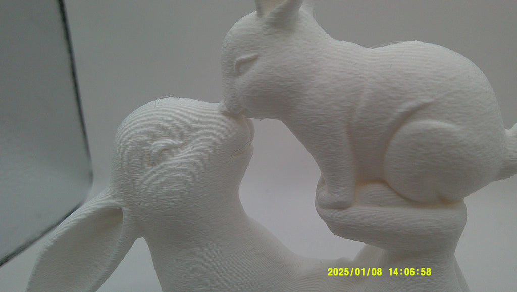 Nose‑to‑Nose Bunny Love Sculpture