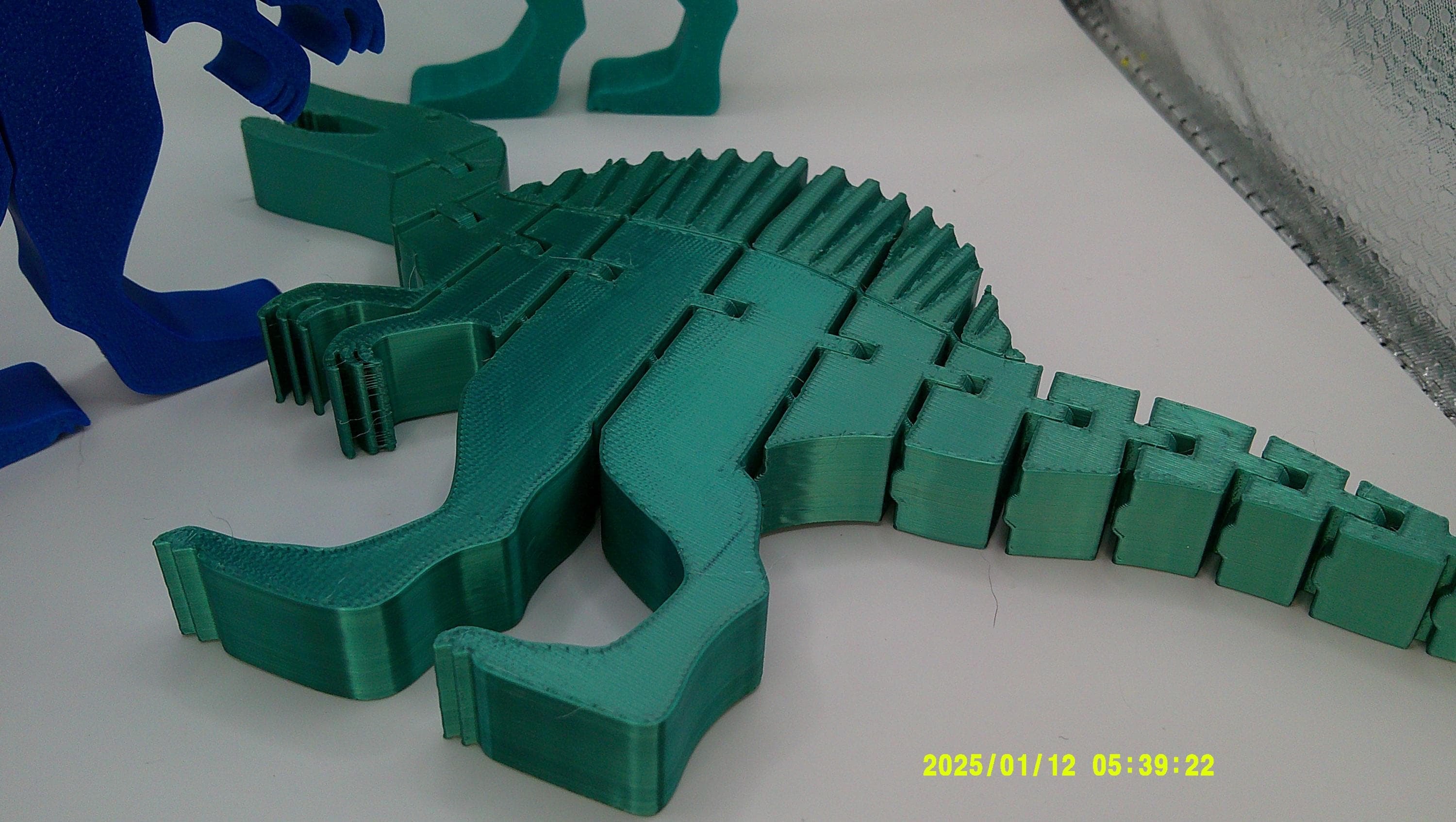 Wiggly Spinosaurus Buddy, 3D Printed Flexi Dino