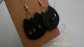 Catitude Earrings – Handmade Black Cat Statement Pair