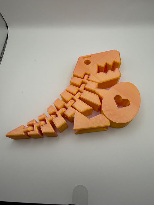 3D Printed Egg-Cited T-Rex Articulated Toy
