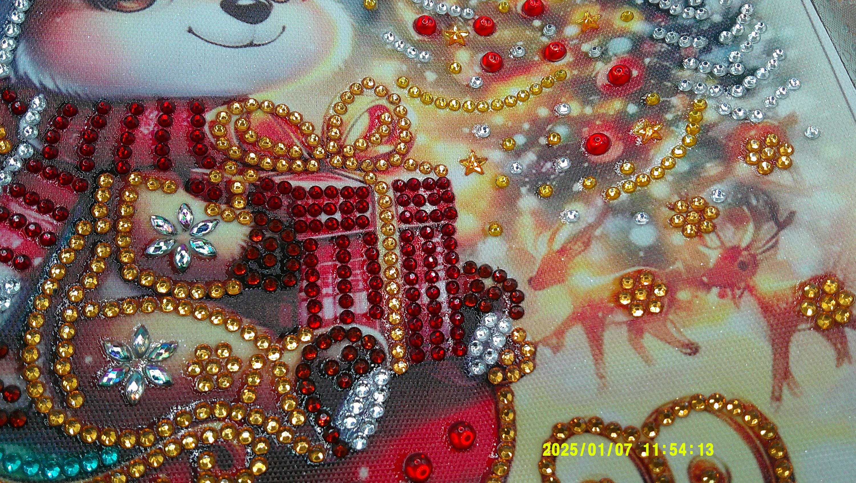 Jolly Reindeer in a Sparkling Sleigh