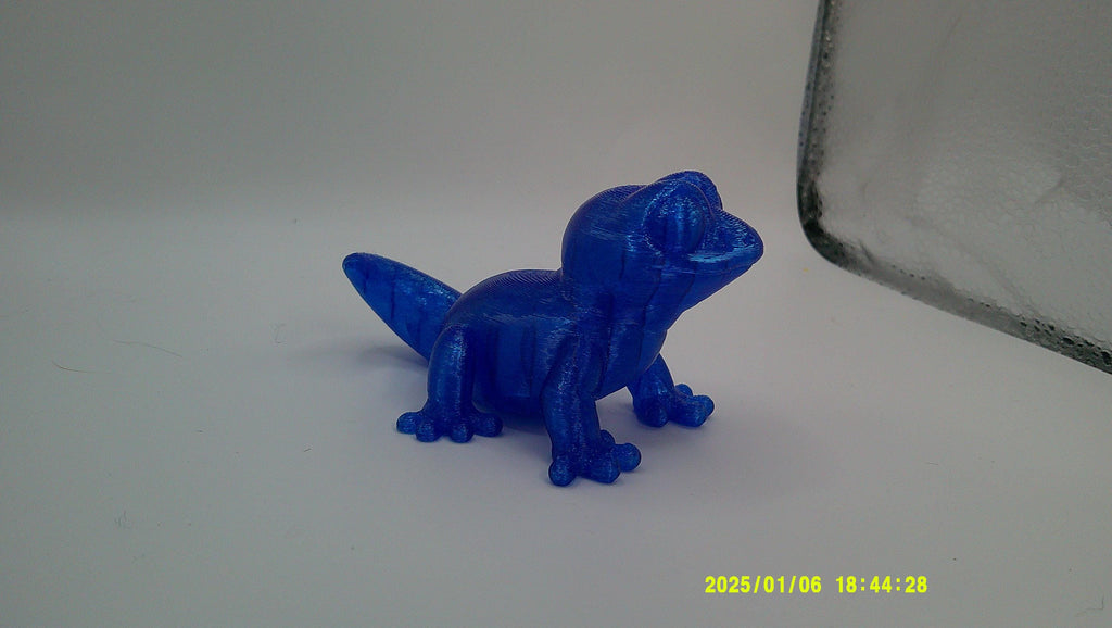 Blueberry Gecko Buddy - 3D Printed