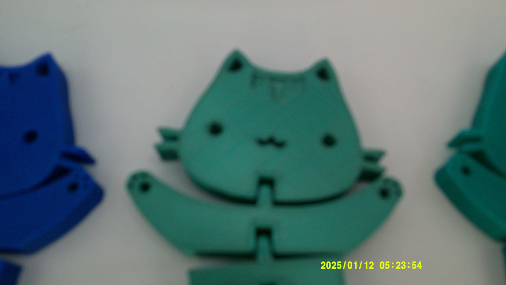 Wiggle‑Joint Cat Fidget | Bendable Kitty Toy