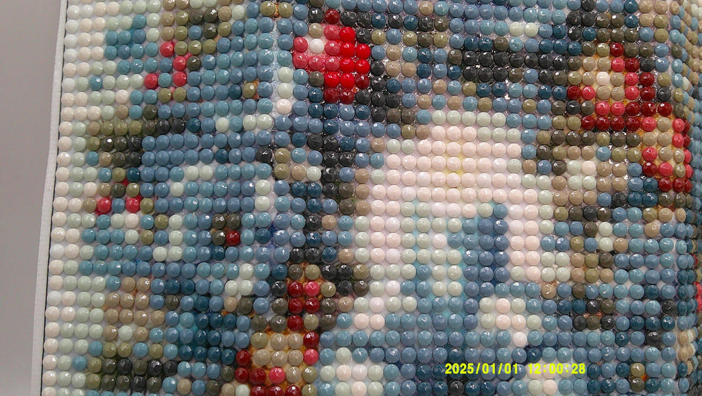 Frosted Holiday Wreath Diamond Art Painting