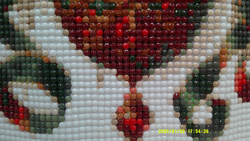 Festive Ribboned Ornament Diamond Art Painting