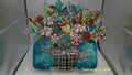 Glittering Winter Blooms Suncatcher