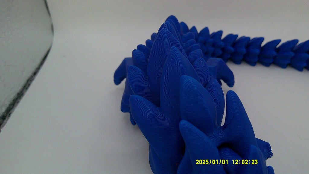 Flexi Fantasy Dragon, Poseable 3D Printed Creature