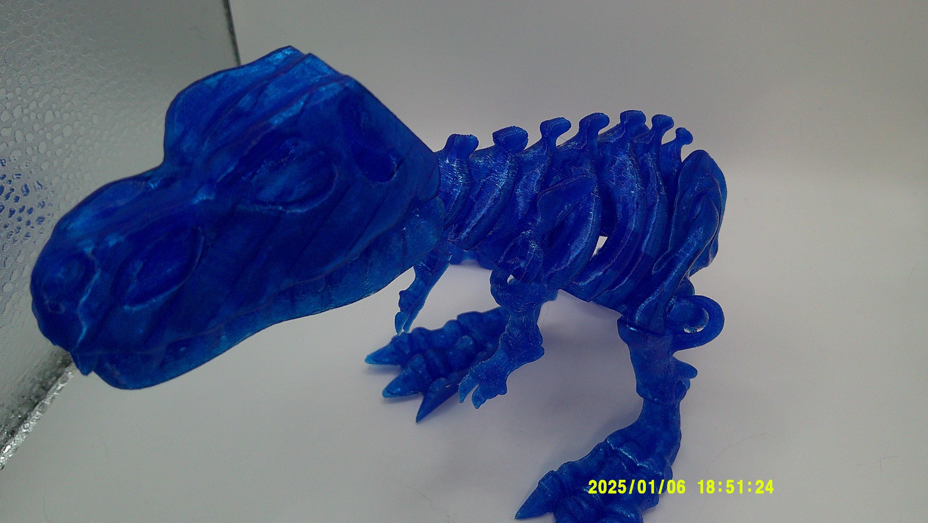 Articulated T‑Rex Skeleton with Moving Jaw
