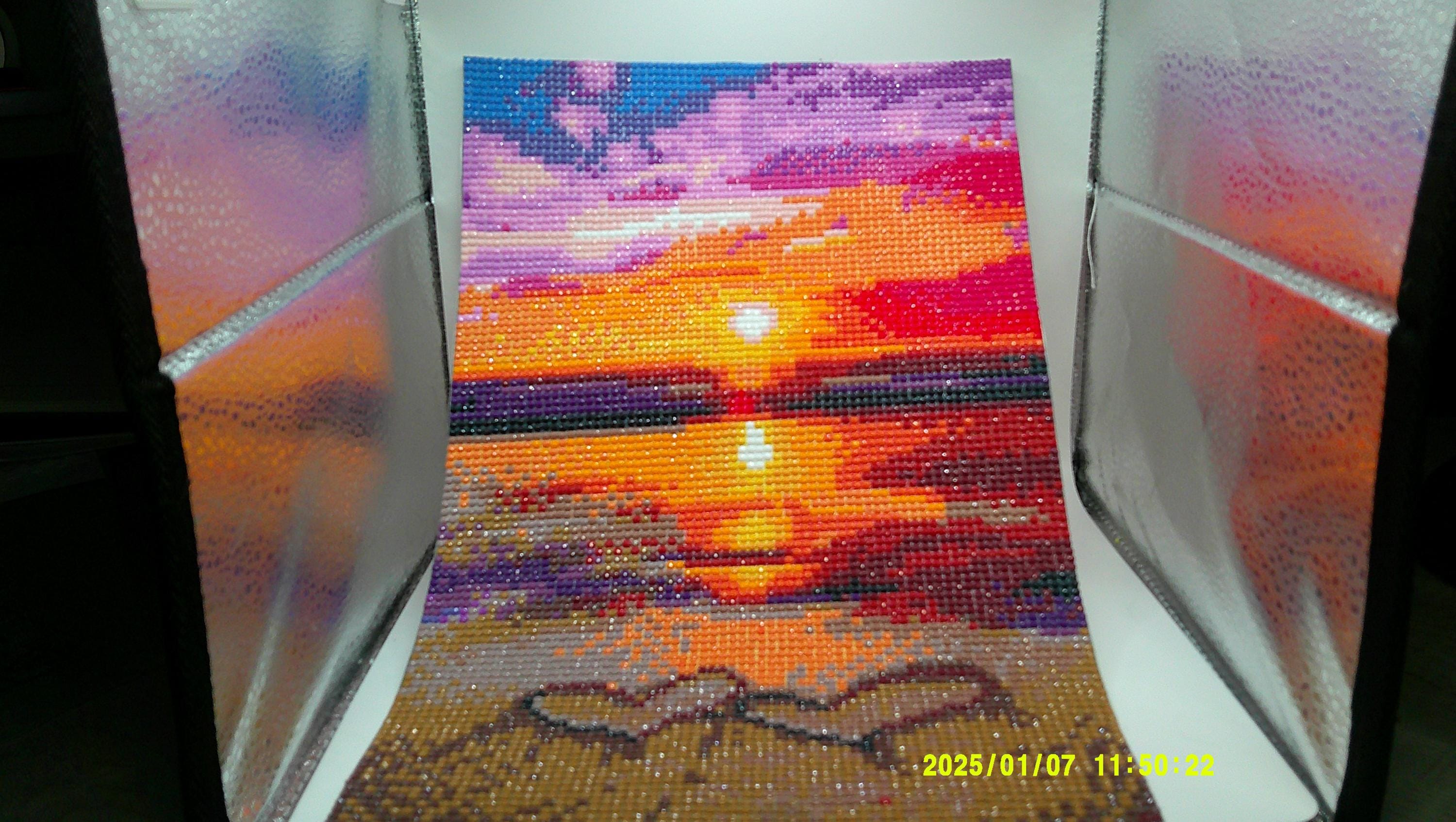 Sunset Heart by the Sea