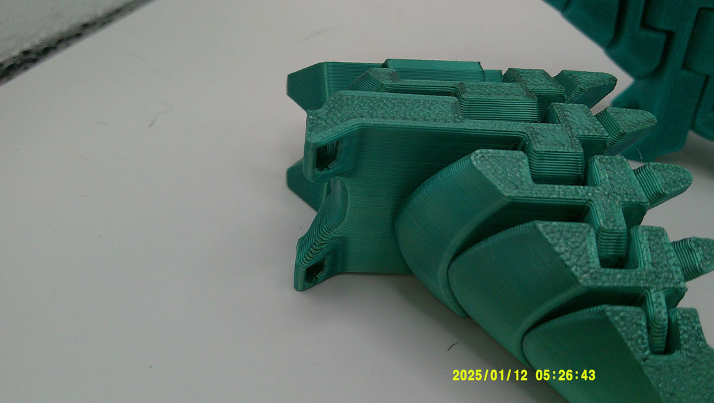 Flexi Stego Riding Buddy, 3D Printed Dinosaur Bike Companion
