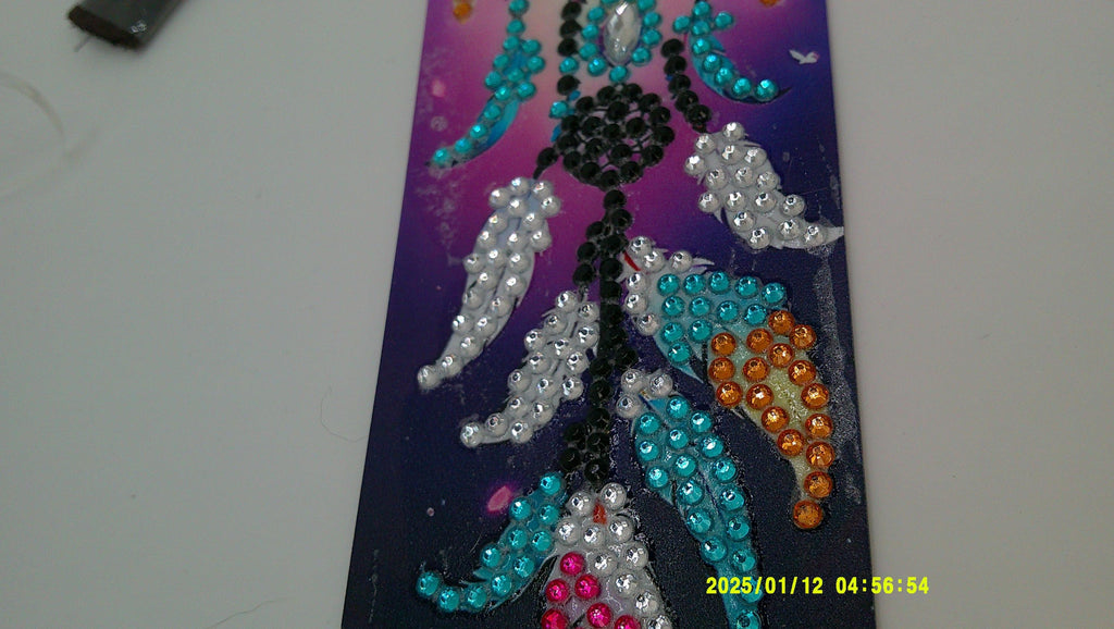 Boho Butterfly Dreamcatcher Bookmark | Artistic Diamond Art