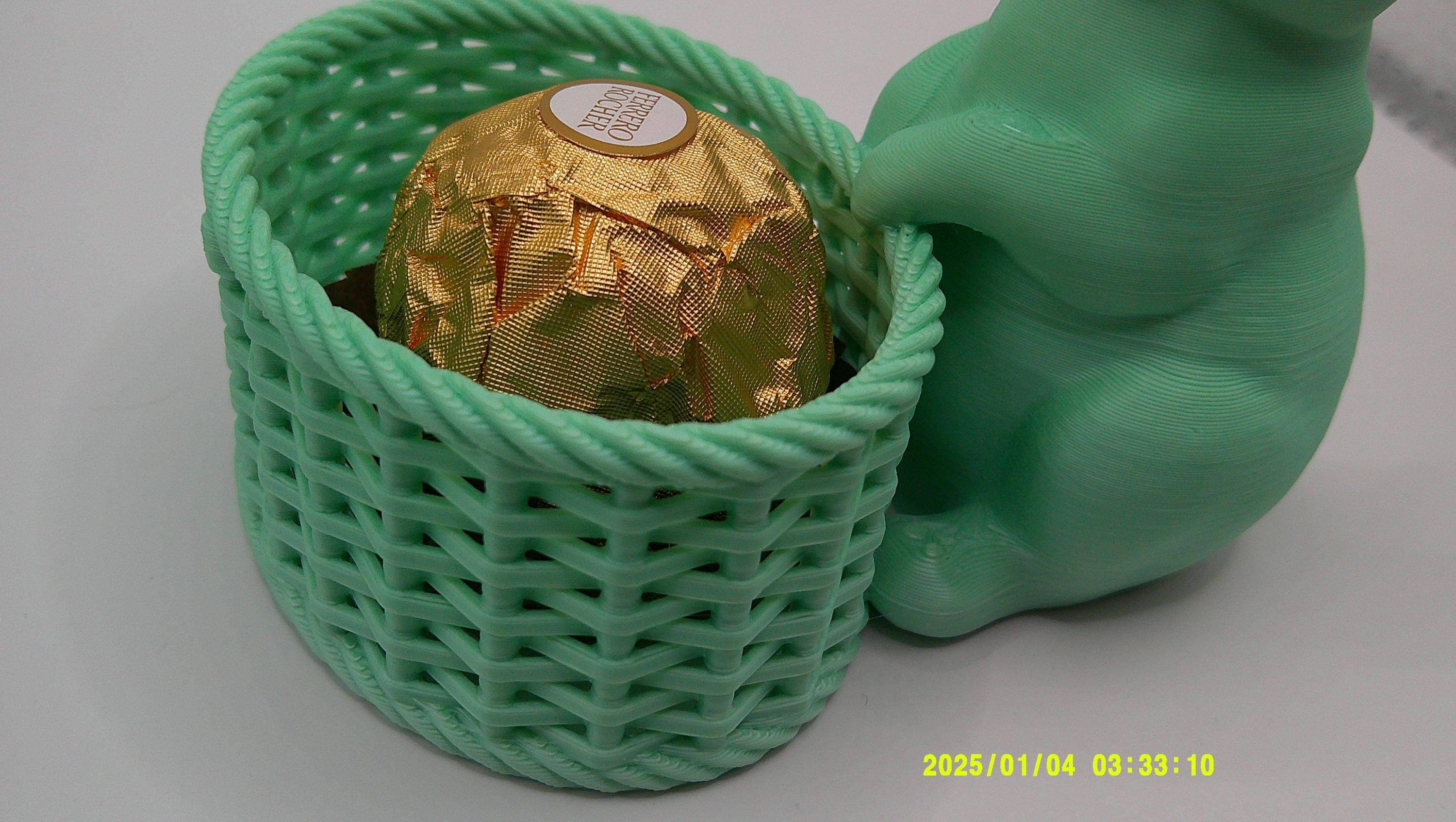 Bunny & Basket Candy Cradles – Easter Party Favors