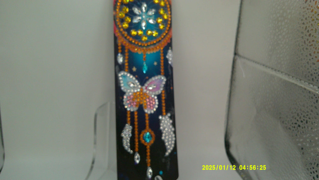 Dreamcatcher Diamond Art Bookmark | Sparkling Rhinestone Feathers & Butterflies